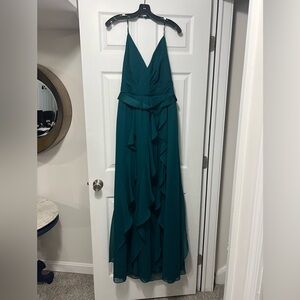 David’s bridal bridesmaids gem dress